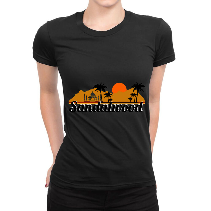 Sandalwood Movies Ladies Fitted T-Shirt by cm-arts | Artistshot