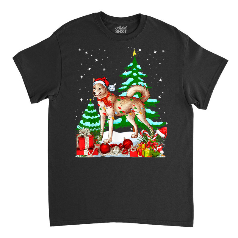 Funny Canaan Dog Christmas Xmas Cute Classic T-shirt by Posh | Artistshot