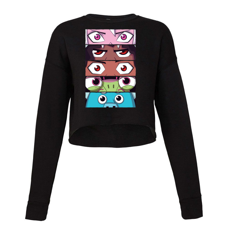 Kipo Eyes Cropped Sweater | Artistshot