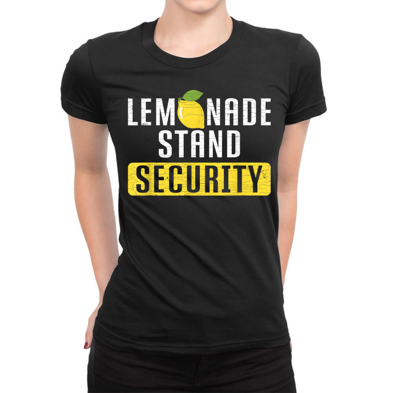 Lemonade Stand Security T Shirt Ladies Fitted T-Shirt by cm-arts | Artistshot