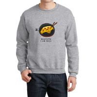 Mentally I Am Here, Omelette Crewneck Sweatshirt | Artistshot