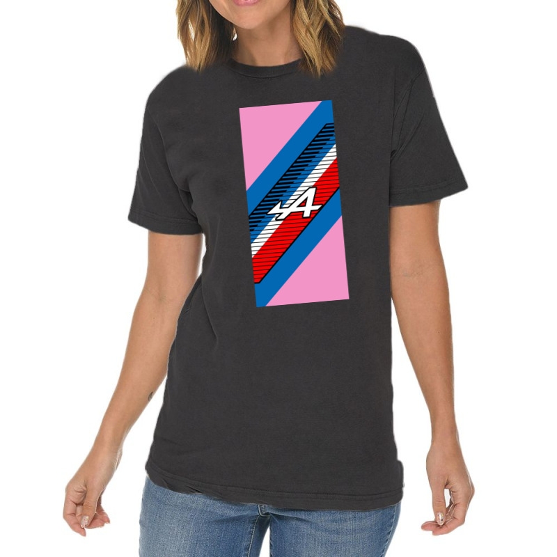 Alpinef1team2022pinkliveryillustration Vintage T-shirt | Artistshot