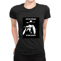 Johnny Solinger Rip Art Print Ladies Fitted T-shirt | Artistshot