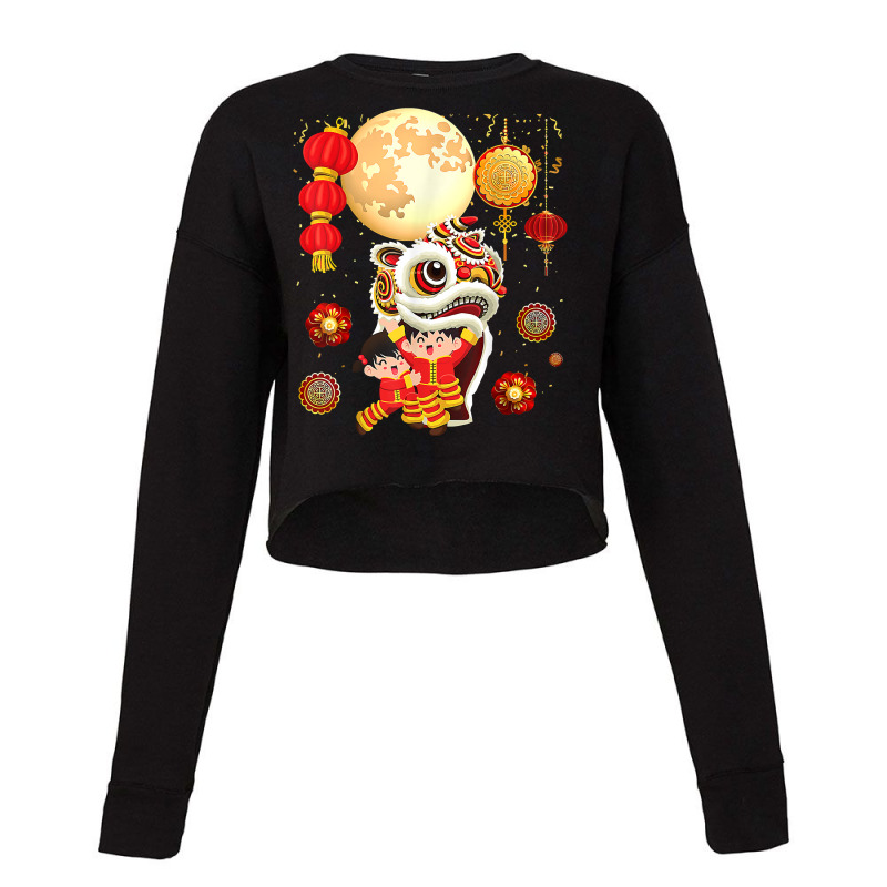 Vietnamese Tet Chinese Full Moon Festival Mid Autumn Dragon T Shirt Cropped Sweater by vaesifoxidy | Artistshot