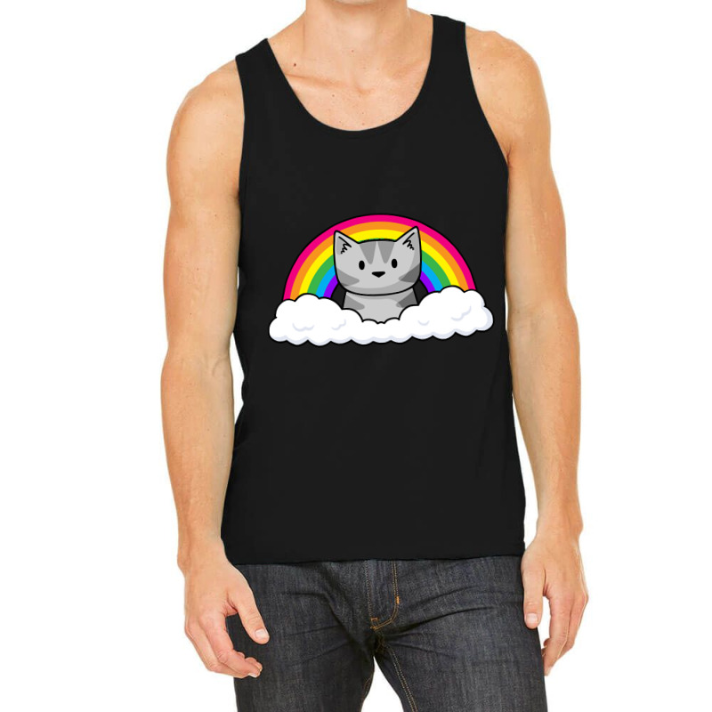 Rainbow Kitty Tank Top | Artistshot