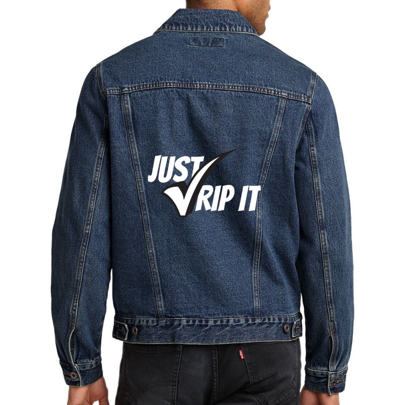 Just Rip It! Essential Men Denim Jacket | Artistshot