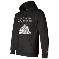 Toon Revue - Buried In Work Champion Hoodie | Artistshot