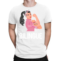 Maestra Bilingue Bilingual Spanish Teacher Long Sleeve T Shirt T-shirt | Artistshot