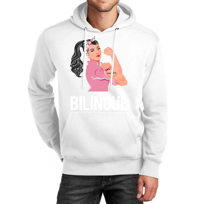 Maestra Bilingue Bilingual Spanish Teacher Long Sleeve T Shirt Unisex Hoodie by cm-arts | Artistshot