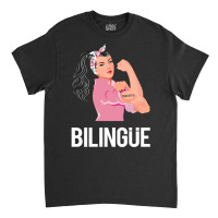 Maestra Bilingue Bilingual Spanish Teacher Long Sleeve T Shirt Classic T-shirt | Artistshot