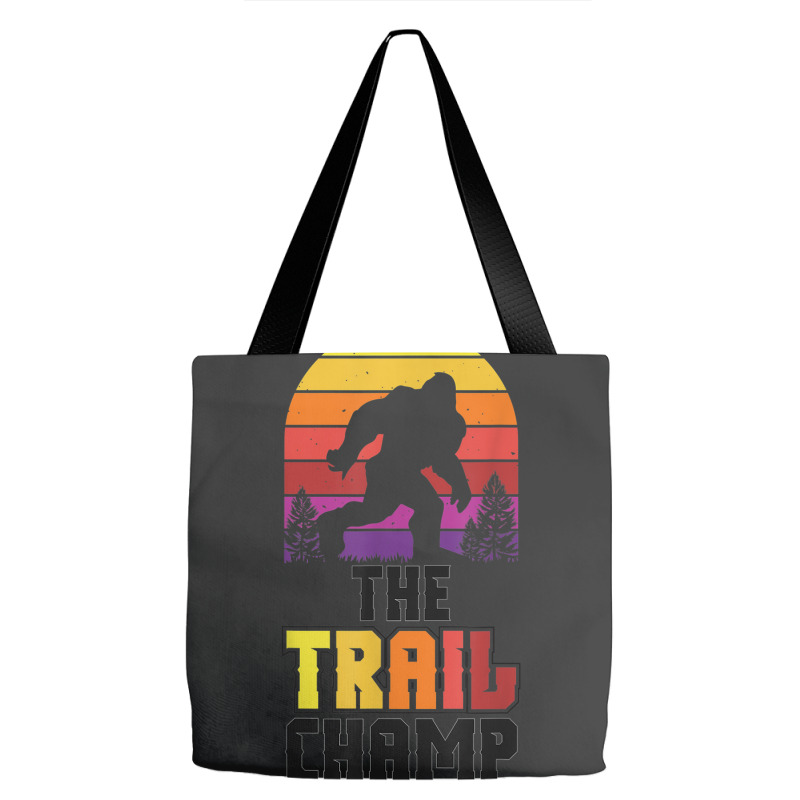 The Trail Champion Funny Women Running Athlete Sports Tote Bags | Artistshot