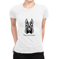 Anubis The Mad Dog Tank Top Ladies Fitted T-shirt | Artistshot