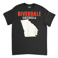 Riverdale Georgia Usa State America Travel Georgian Atlanta T Shirt Classic T-shirt | Artistshot