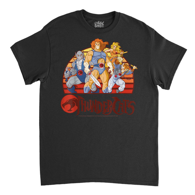 Thundercats Group Retro Sunset T Shirt Classic T-shirt by judexynuk | Artistshot