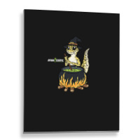 Witchy Leopard Gecko Metal Print Vertical | Artistshot