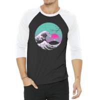 Great Vapor Aesthetics 3/4 Sleeve Shirt | Artistshot