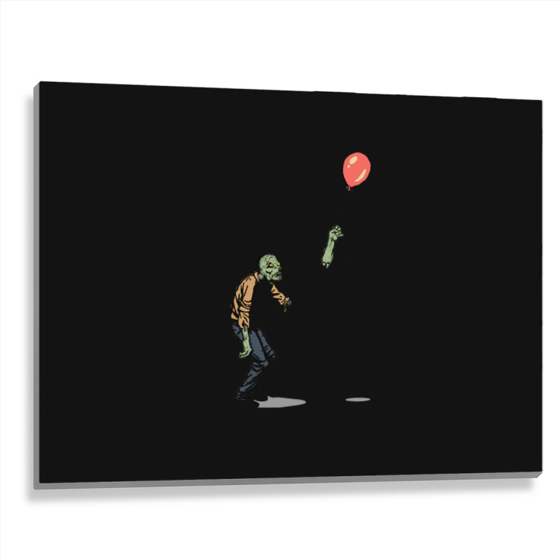 Zombie Metal Print Horizontal | Artistshot