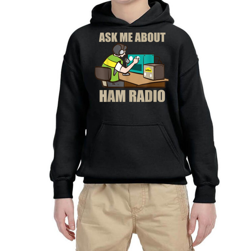 Amateur Radio Operator Ham Radio Youth Hoodie by Aquarius | Artistshot