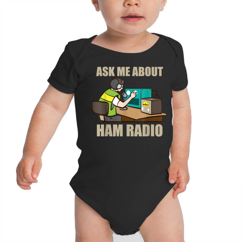 Amateur Radio Operator Ham Radio Baby Bodysuit by Aquarius | Artistshot