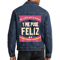 Womens Inspirational Maestra Espanol Spanish Teacher Men Denim Jacket | Artistshot