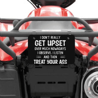 Quotes Funny Atv License Plate | Artistshot