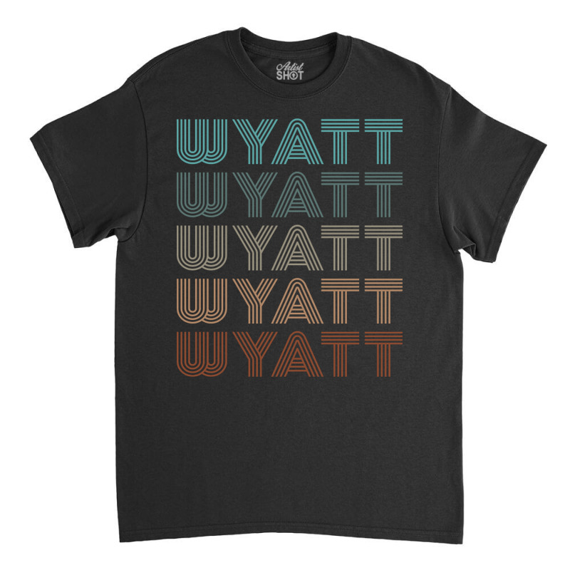 Wyatt-r5t0g Classic T-shirt by laughingtuy | Artistshot