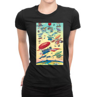 Openings-of-the-panama-canals- Ladies Fitted T-shirt | Artistshot