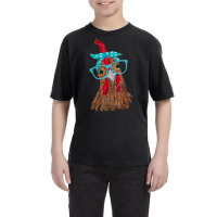 Chicken With Bandana Headband And Glasses Cute Youth Tee | Artistshot