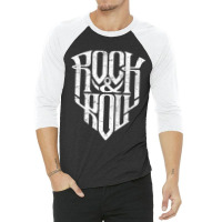 I Love Rock & Roll Music Tees Enjoy Rock & Roll 3/4 Sleeve Shirt | Artistshot