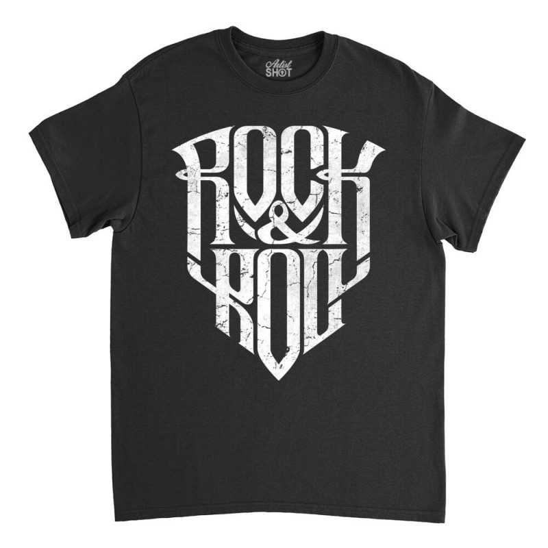 I Love Rock & Roll Music Tees Enjoy Rock & Roll Classic T-shirt by cm-arts | Artistshot