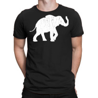 Distressed Elephant Silhouette T-shirt | Artistshot