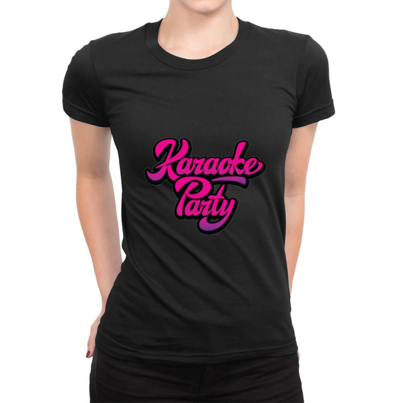 Party Time Ladies Fitted T-Shirt by cm-arts | Artistshot