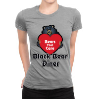 Resto, Black Bear Diner Ladies Fitted T-shirt | Artistshot