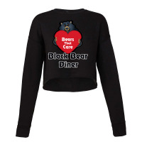 Resto, Black Bear Diner Cropped Sweater | Artistshot