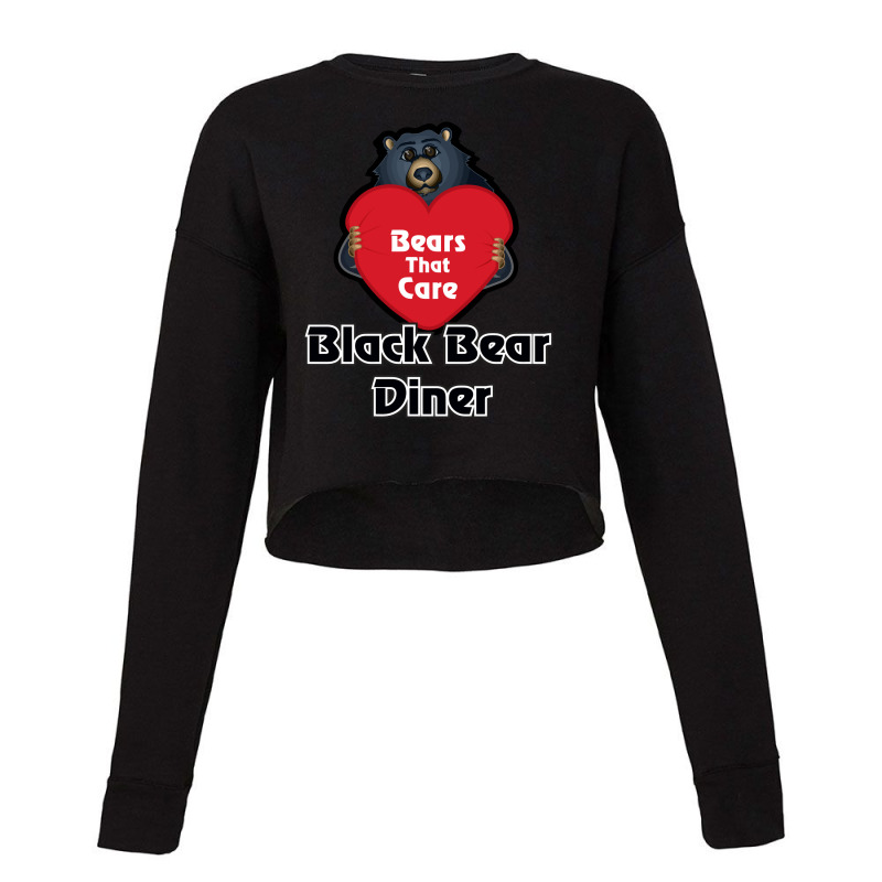 Resto, Black Bear Diner Cropped Sweater by Kahet | Artistshot