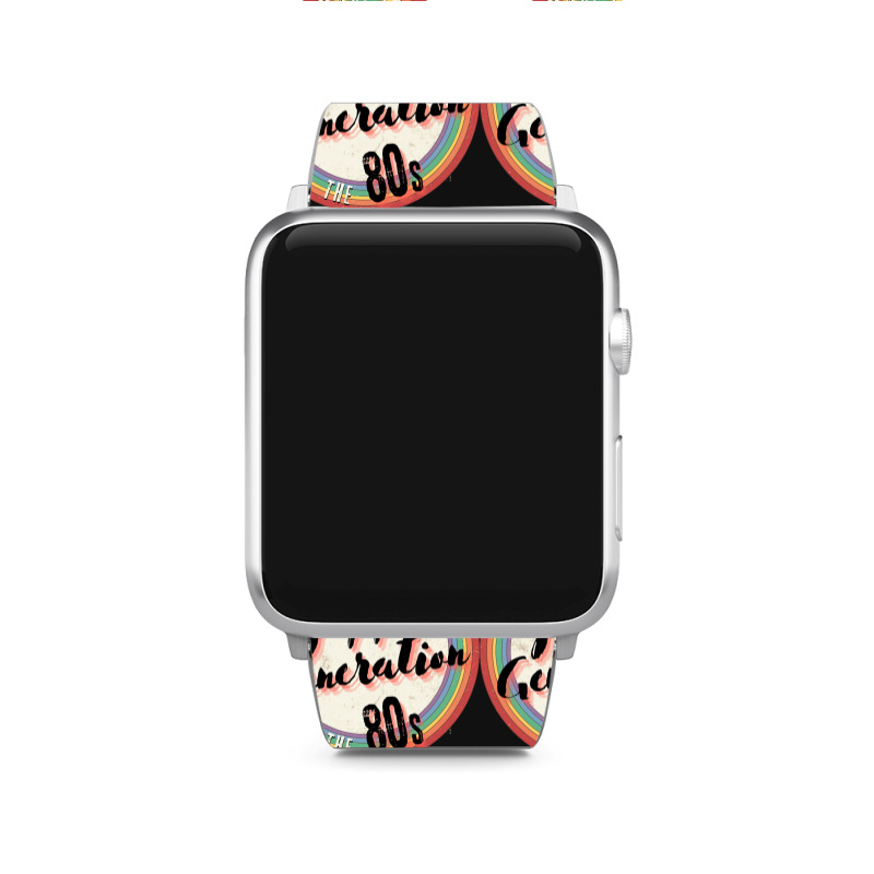 Yuppie Generation Made In The 80s - Vintage Style Apple Watch Band | Artistshot