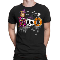 Boo Skull Own Witch's Hat And Ghost Funny Halloween Costume T-shirt | Artistshot