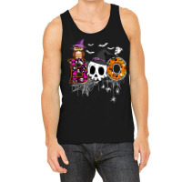 Boo Skull Own Witch's Hat And Ghost Funny Halloween Costume Tank Top | Artistshot