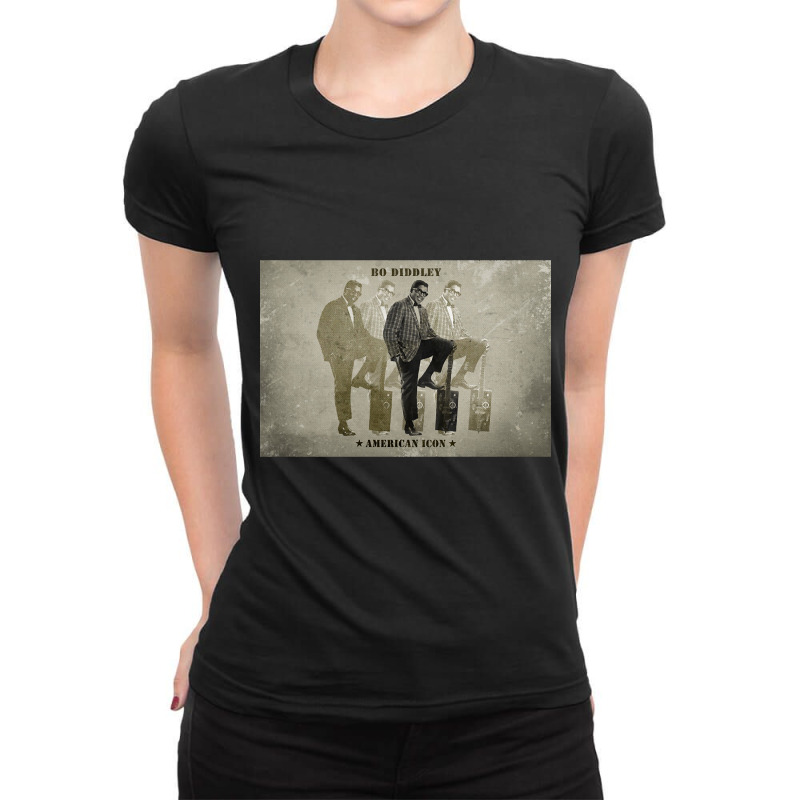 Bo Diddley Ladies Fitted T-shirt | Artistshot