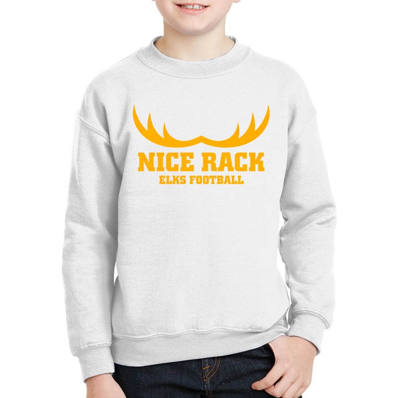 Nice Rack Football Merch Youth Sweatshirt by kynekel | Artistshot