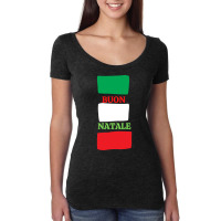 Buon Natale Women's Triblend Scoop T-shirt | Artistshot