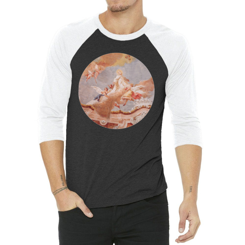 Sistine Chapel Cherubs Classic T 3/4 Sleeve Shirt by cm-arts | Artistshot