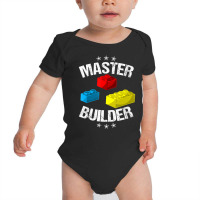 Cool Master Builder Building Blocks Men Women Baby Bodysuit | Artistshot