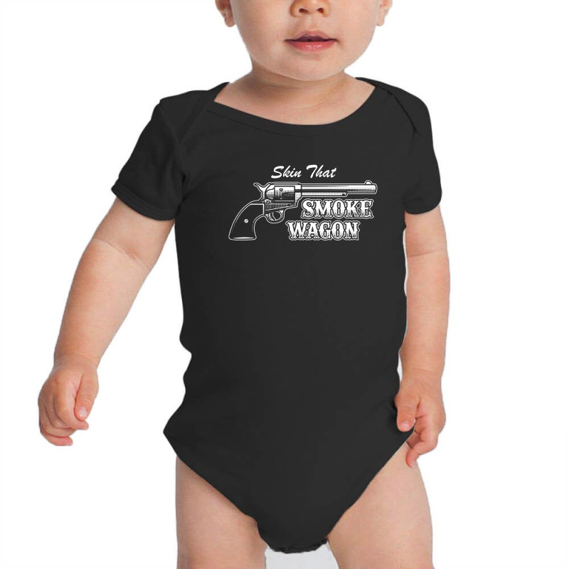 Skin That Smoke Wagon Baby Bodysuit by namasari | Artistshot