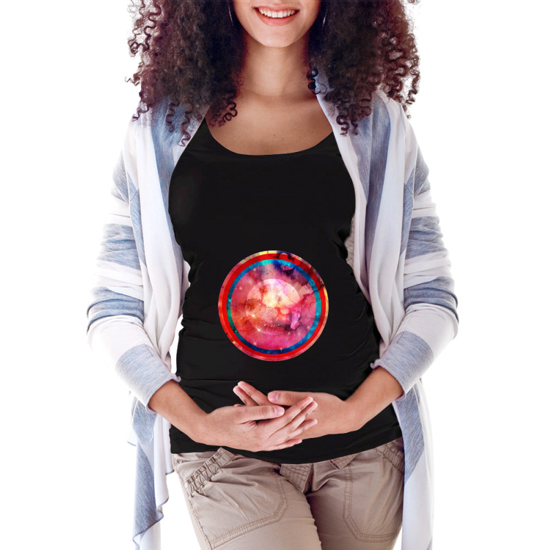 Eye Of The Planet Maternity Scoop Neck T-shirt | Artistshot