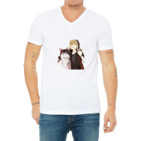 Anime V-neck Tee | Artistshot