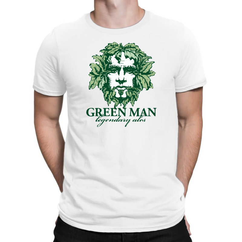 Green Man T-shirt | Artistshot