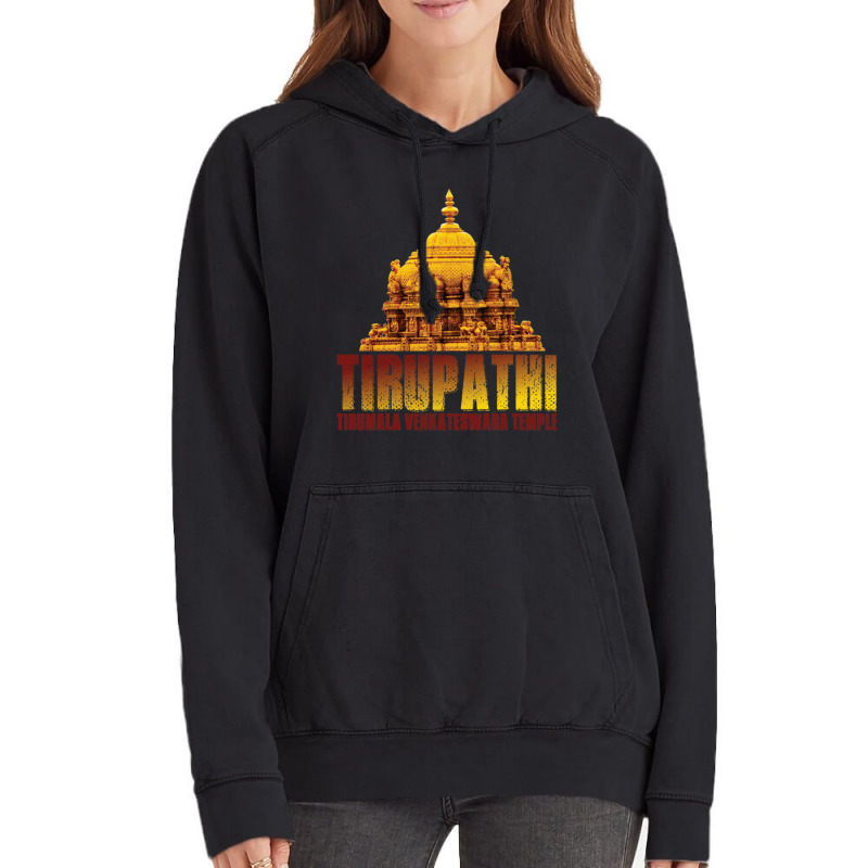 Tirupathi Tirumala Temple Vintage Hoodie by RILEYALLEN | Artistshot