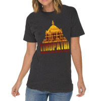 Tirupathi Tirumala Temple Vintage T-shirt | Artistshot