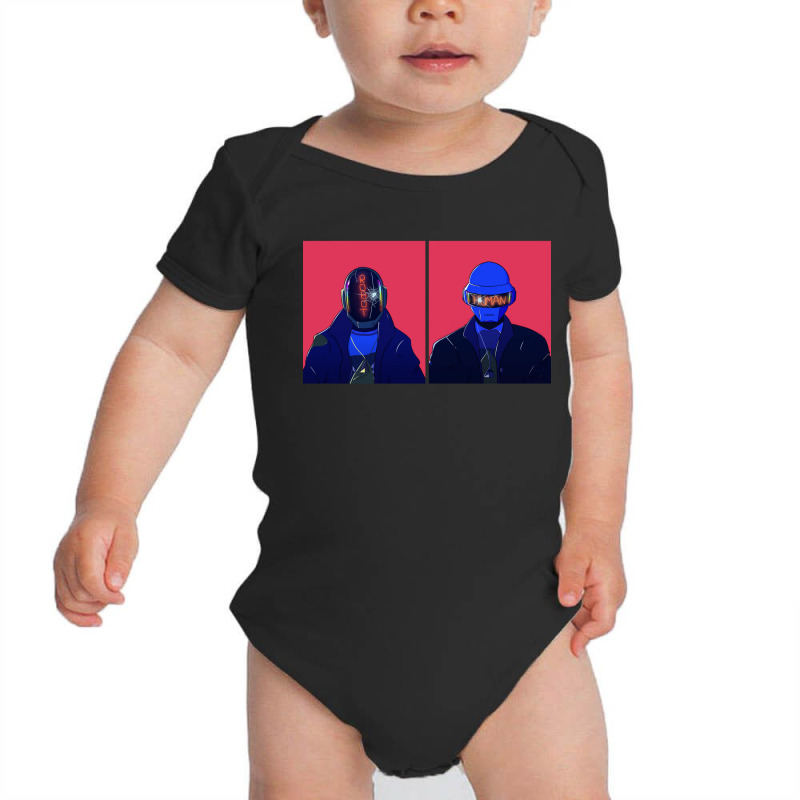 Human After Daft Funk Baby Bodysuit by kynekel | Artistshot